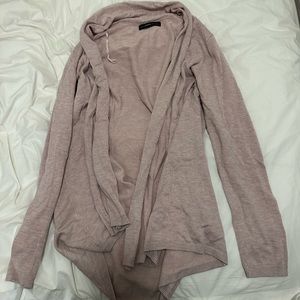 Zara size large dusty pink cardigan